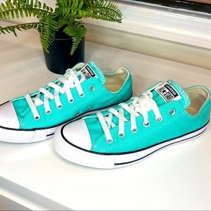 Converse all star turquoise sneakers